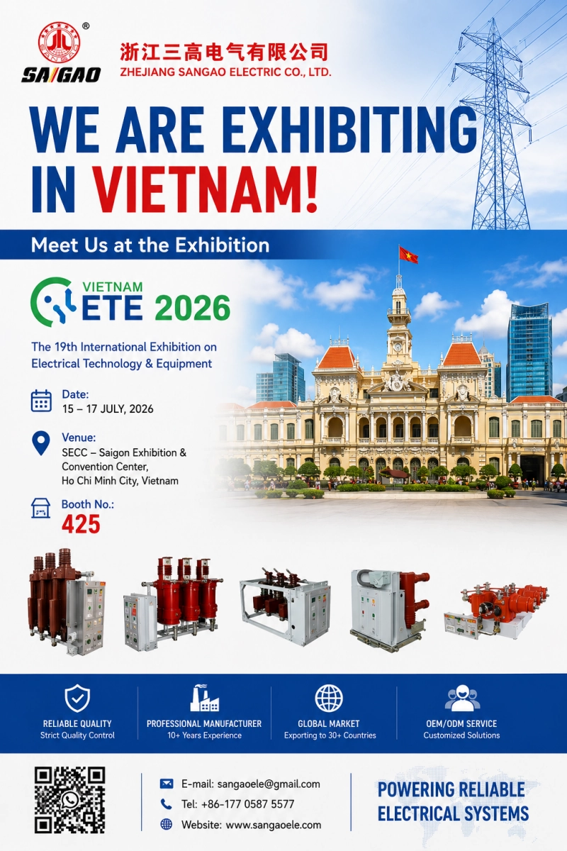 SANGAO participa en Vietnam ETE & Greenergy Expo 2026